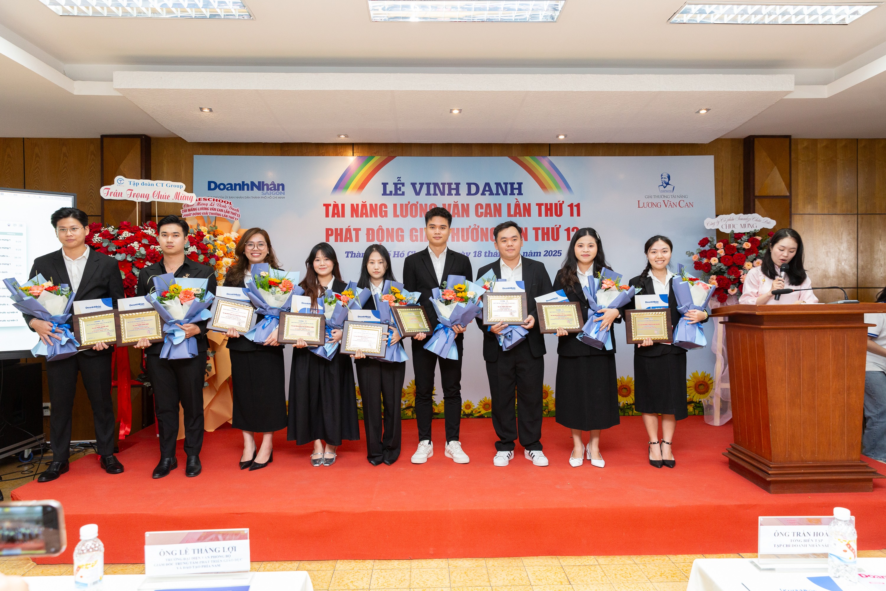 The nine Luong Van Can Talents recognised in the 11th season